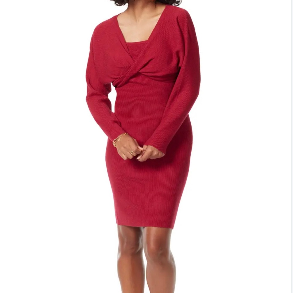 Sam Edelman Twist Front Sweat Dress Set - NWT